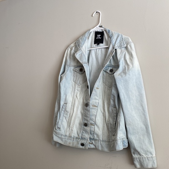 XRay Distressed Denim Jacket - Slim Fit - Picture 2 of 4